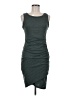 Leith Solid Gray Cocktail Dress Size M - photo 1