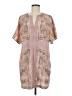 BCBGMAXAZRIA 100% Polyester Paisley Tan Casual Dress Size M - photo 1