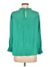 Maison d' Amelie 100% Polyester Green Long Sleeve Blouse Size M - photo 2