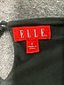 Elle Graphic Black Cocktail Dress Size 8 - photo 7