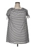 West Loop Gray Short Sleeve Top Size XL - photo 1