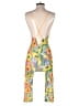 Unbranded Floral Orange Romper Size M - photo 2