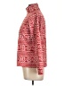 Lands' End 100% Polyester Print Red Pullover Sweater Size Med Petite (10-12) - photo 5