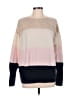 H&M L.O.G.G. Color Block Pink Pullover Sweater Size L - photo 1