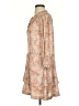 Paige 100% Polyester Paisley Tan Casual Dress Size XS - photo 5