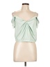 Express One Eleven Green Sleeveless Blouse Size L - photo 1