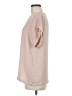 BCBGMAXAZRIA 100% Polyester Pink Short Sleeve Blouse Size M - photo 5
