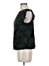 Soeur 100% Viscose Green Black Short Sleeve Top Size M (estimated) - photo 5