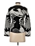 Unbranded Print Silver Pullover Sweater Size XS - photo 2