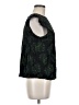 Soeur 100% Viscose Green Black Short Sleeve Top Size M (estimated) - photo 4
