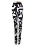 Unbranded Graphic Silver Leggings Size S - photo 1