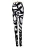 Unbranded Graphic Silver Leggings Size S - photo 2