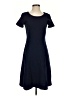 Talbots Solid Blue Casual Dress Size S - photo 1
