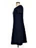 Talbots Solid Blue Casual Dress Size S - photo 5