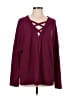 Shein Burgundy Pullover Sweater Size 12 - photo 1
