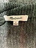 Madewell Gray Wool Pullover Sweater Size S - photo 7