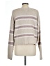 Pinque 100% Polyester Stripes Ivory Pullover Sweater Size L - photo 2