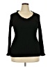 Roz & Ali Black Pullover Sweater Size 2X - photo 1