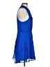 Aqua 100% Polyester Blue Casual Dress Size S - photo 4