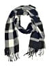 Plush Checkered-gingham Blue Scarf One size - photo 1