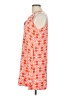 Escapada 100% Rayon Graphic Orange Cocktail Dress Size L - photo 5