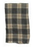 Unbranded Plaid Gray Tan Scarf One size - photo 2