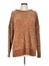 LoveRiche Tweed Brown Tan Pullover Sweater Size L - photo 1