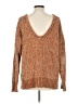 LoveRiche Tweed Brown Tan Pullover Sweater Size L - photo 2