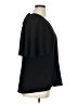 Daniel Rainn Solid Black Short Sleeve Top Size XL - photo 4