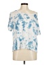 Olivaceous Tie-dye Blue Short Sleeve T-Shirt Size M - photo 1