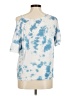 Olivaceous Tie-dye Blue Short Sleeve T-Shirt Size M - photo 2