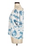 Olivaceous Tie-dye Blue Short Sleeve T-Shirt Size M - photo 5