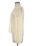 Shein Ivory Long Sleeve Blouse Size 6 - photo 5