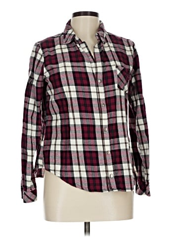 Love Stitch Long Sleeve Button-Down Shirt (view 1)