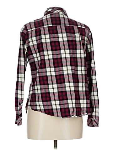 Love Stitch Long Sleeve Button-Down Shirt (view 2)