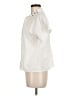 Dizzy Lizzy 100% Cotton Ivory Short Sleeve Blouse Size M - photo 5