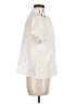 Dizzy Lizzy 100% Cotton Ivory Short Sleeve Blouse Size M - photo 4