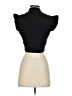 Falling Love Black Short Sleeve Top Size S - photo 2