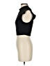 Falling Love Black Short Sleeve Top Size S - photo 5