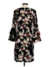 Sam Edelman Floral Black Casual Dress Size 2 - photo 2