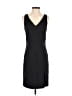 Assorted Brands 100% Polyester Solid Black Cocktail Dress Size UK 8 / US 4 - photo 1