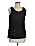 janeric Black Sleeveless Blouse Size M - photo 1