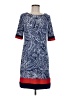 Karin Stevens Paisley Blue Casual Dress Size 6 - photo 1
