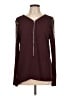 BKE Boutique 100% Polyester Burgundy Long Sleeve Blouse Size L - photo 1