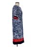 Karin Stevens Paisley Blue Casual Dress Size 6 - photo 4