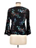 Jaase 100% Rayon Black 3/4 Sleeve Blouse Size M - photo 2