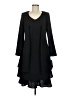 Componix 100% Polyester Solid Black Cocktail Dress Size 6 - photo 1