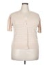 Unbranded 100% Viscose Ivory Short Sleeve Top Size 2X - photo 1