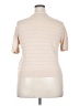 Unbranded 100% Viscose Ivory Short Sleeve Top Size 2X - photo 2