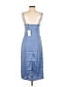 WeWoreWhat 100% Polyester Solid Blue Cocktail Dress Size 4 - photo 2